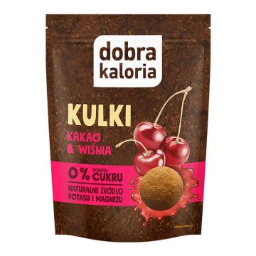 Good Kaloria Balls, cacao și cireșe, fără zahăr adăugat, 58 g