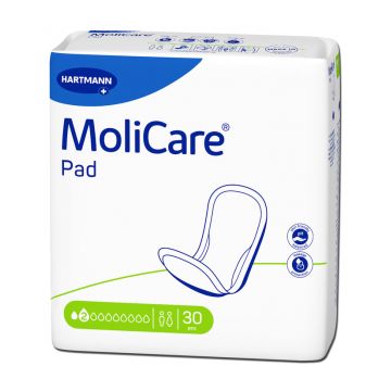 Hartmann Molicare pad 2 picaturi tampoane absorbante incontinenta 30 buc