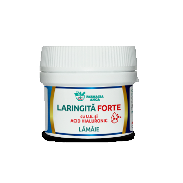 LARINGITĂ FORTE - cu U.E. si Acid Hialuronic (Lămâie)