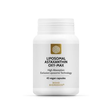 Liposomal Astaxanthin Oxy-Max, 45 capsule vegetale, Novo Biomedics