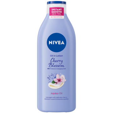 Lotiune de corp Cherry Blossom & Jojoba Oil, 400ml, Nivea