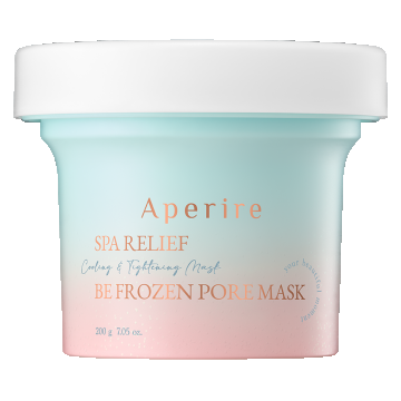 Masca de fata cu argila pentru calmare Spa Relief Be Frozen, 200g, Aperire