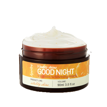 Masca de noapte cu vitamina C Vitality Shine, 90ml, Aperire