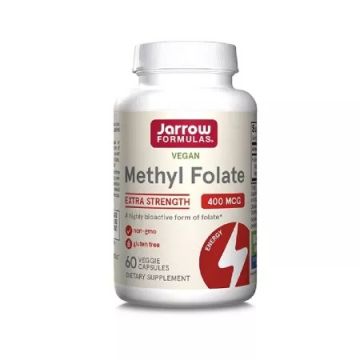 Methyl Folate 400 mcg Jarrow Formula, 60 capsule vegetale, Secom