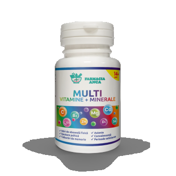 Multi Vitamine și Minerale 30cp