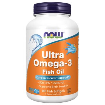 Now Foods Ultra Omega-3, 180 capsule moi