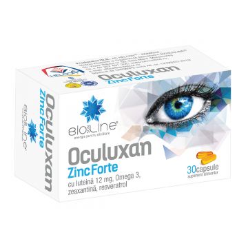 Oculuxan Zinc Forte, 30 capsule, BioSunLine