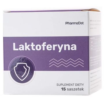 PharmaDot Lactoferrin, 15 pliculețe