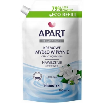 Rezerva sapun lichid cremos cu Gardenia, 400ml, Apart