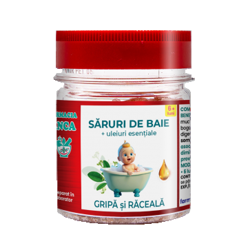 Săruri de baie Răceală și Gripă  - Bebe și copii