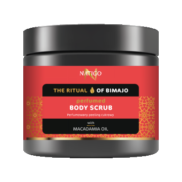 Scrub corporal cu ulei de macadamia The Ritual Of Bimajo, 650g, Natigo