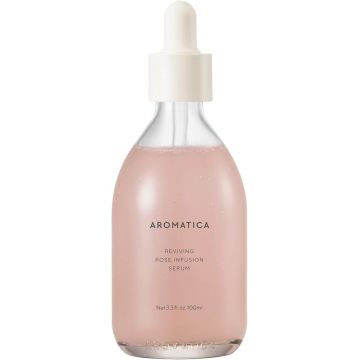 Ser facial revitalizant cu Extract de Trandafiri, 100ml, Aromatica