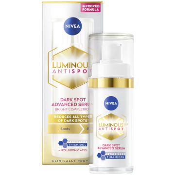 Ser intensiv anti-pete pigmentare Luminous, 30ml, Nivea