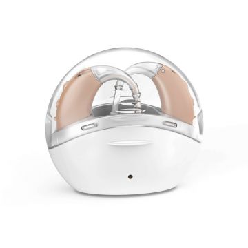 Set aparate auditive reincarcabile AudiSound G25C-VHP, cu cutie de incarcare