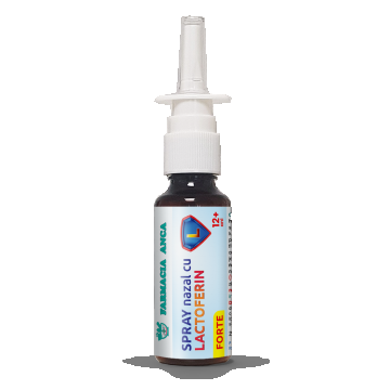 Spray nazal cu Lactoferin - FORTE 25 ml 12 ani +