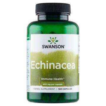 Swanson Echinacea 400 mg, cucuruz violet, 100 capsule