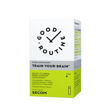 Train your brain Good Routine, 9 x 25ml, Secom