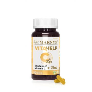 Vitamina C + Zinc Vitahelp, 60 capsule, Marnys