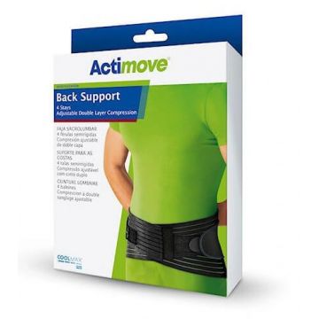 Actimove, Suport lombar pentru coloană vertebrală Negru mărimea S - Termen lung!