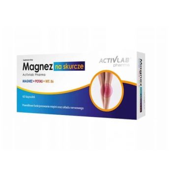 Activlab Magneziu pentru crampe, 60 capsule