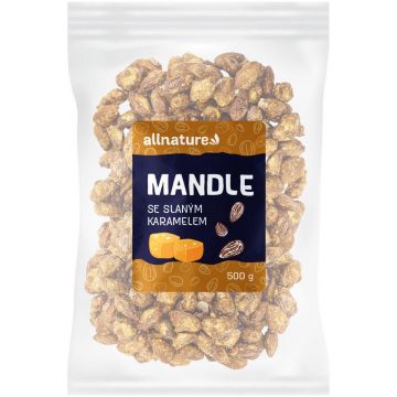 Allnature Migdale caramel sărate 500 g