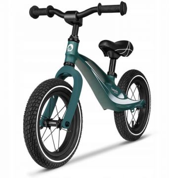 Bicicleta fara pedale Bart Air cu roti gonflabile, 2+ ani, Green Forest, Lionelo