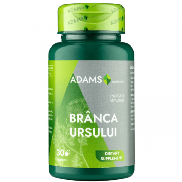 Branca ursului, 400 mg, 30 capsule, Adams Supplements