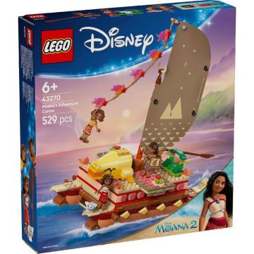 Canoea de aventura a Moanei, 43270, + 6 ani, Lego