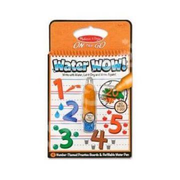 Carnet de colorat cu numere Apa Magica, MD5399, Melissa&Doug
