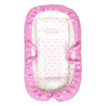Co-sleeper anti-reflux Nest, Pink Stars, Sevi Bebe