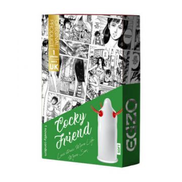Egzo Cocky Friend prezervativ moale, 1 buc