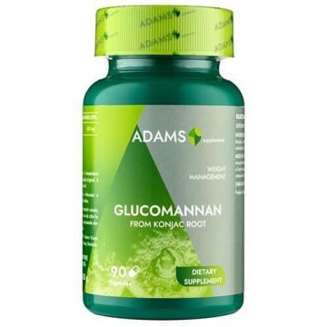 Glucomannan, 450 mg, 90 capsule, Adams Supplements