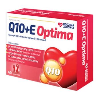 Health Family, Q10 + E Optima, 60 capsule