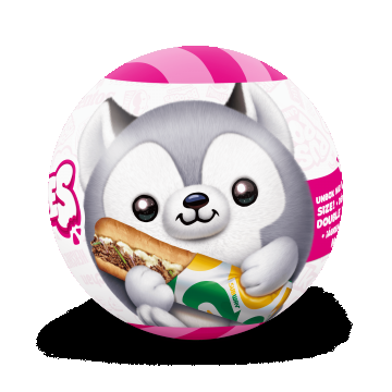 Jucarie de plus Surpriza, 11.5 cm, +3 ani, 1 bucata, Snackles