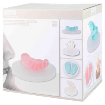 Kit amprenta 3D pentru bebelusi Hand & Footprint, Dooky