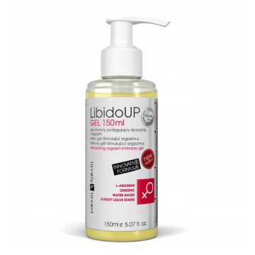 Lovely Lovers LibidoUp Gel pentru îmbunătățirea senzațiilor intime și a orgasmului, 150ml