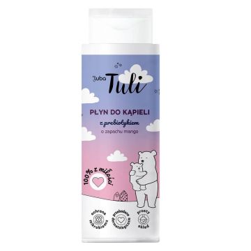 Luba Tuli Loțiune de baie cu parfum prebiotic de mango, 400ml