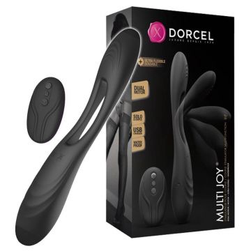 Marc Dorcel Mutli Joy Vibrator multifuncțional pentru cupluri Negru