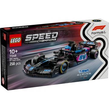 Masia de curse F1 Bwt Alpine Speed Champions, +10 ani, 77248, Lego