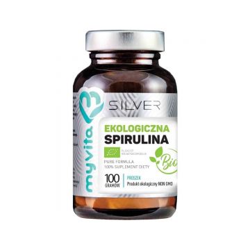 MyVita Silver Spirulina BIO pulbere 100 g