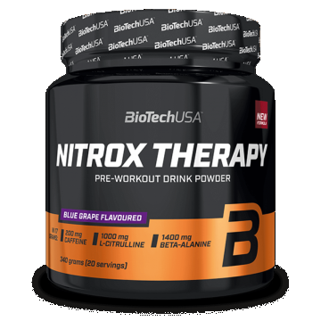 Nitrox Therapy Blue Grape, 340 g, BioTech USA