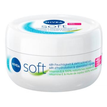 Nivea Soft, cremă multifuncțională, 200 ml