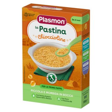 Paste pentru bebelusi Chioccioline Melcisori, +6 luni, 300 g, Plasmon