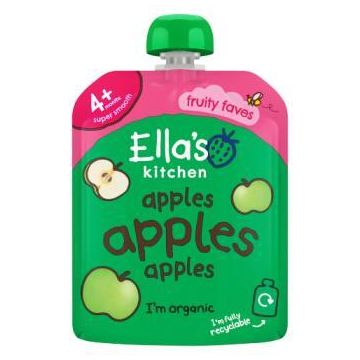 Piure Bio de mere, 70 g, Ella's Kitchen