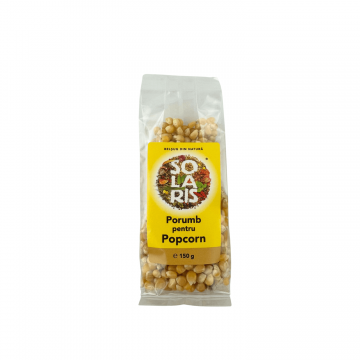 Porumb pentru popcorn, 150 g, Solaris