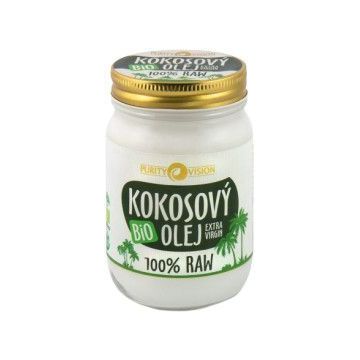 Puritate Vision Ulei de nucă de cocos brut BIO 370 ml