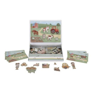 Puzzle magnetic Little Farm, 3 ani+, Little Dutch