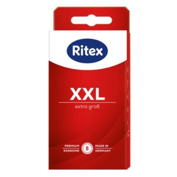 Ritex, Extra Large XXL, Prezervative, 8 bucăți