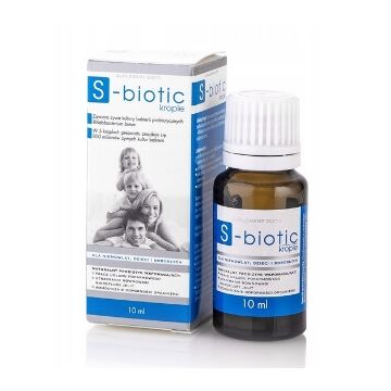 S-Biotic Drops pentru bebeluși, copii și adulți, 10 ml