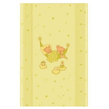 Saltea de Infasat cu Intaritura, 50x70 cm, Hamac Galben, Ceba Baby